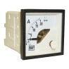 Sifam Tinsley Analogue Panel Ammeter 100 A AC, 0.5 % Accuracy Moving Iron EQ44-I1522N1CAW0ST