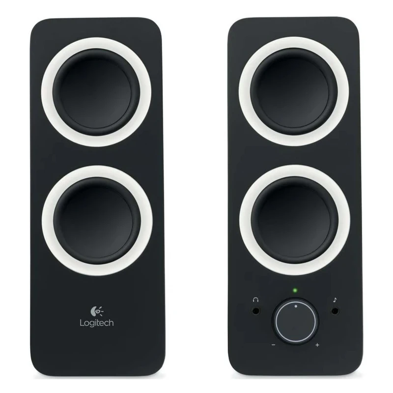 Logitech Black PC Speaker 10W Output Power 45 Hz to 20 kHz Frequency 3.5 mm Connection Z200 980-000810
