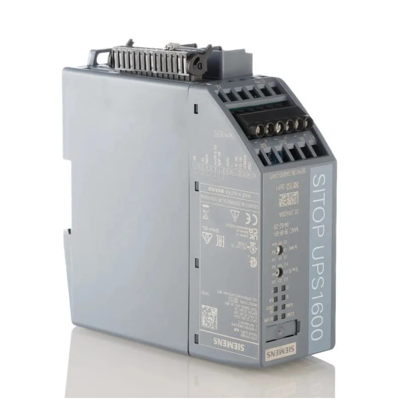 Siemens Uninterruptible Power Supply 21V dc, 29 V dc Input 480 W DIN Rail SITOP UPS1600 UPS1600