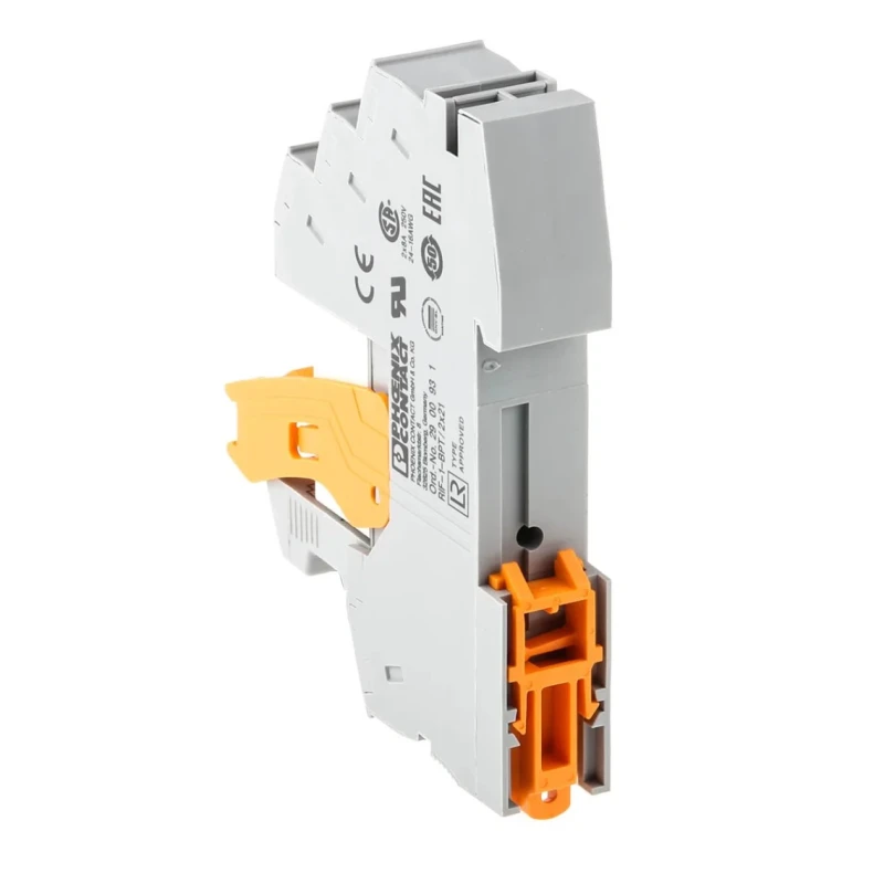 Phoenix Contact DIN Rail Relay Module 12V DC Coil Voltage 10mA Switching Current SPDT 2906224