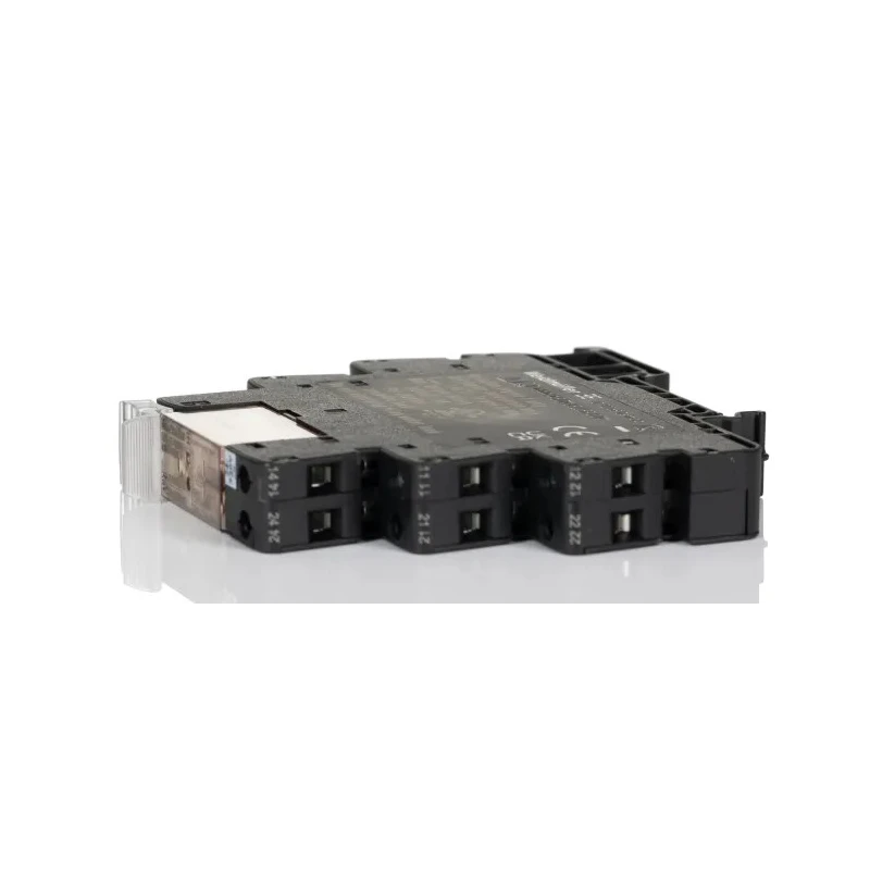 Weidmüller TRS Series Interface Relay, DIN Rail Mount, 230V AC/DC Coil, DPDT Contact, 45mA Coil Current, Silver 1123580000