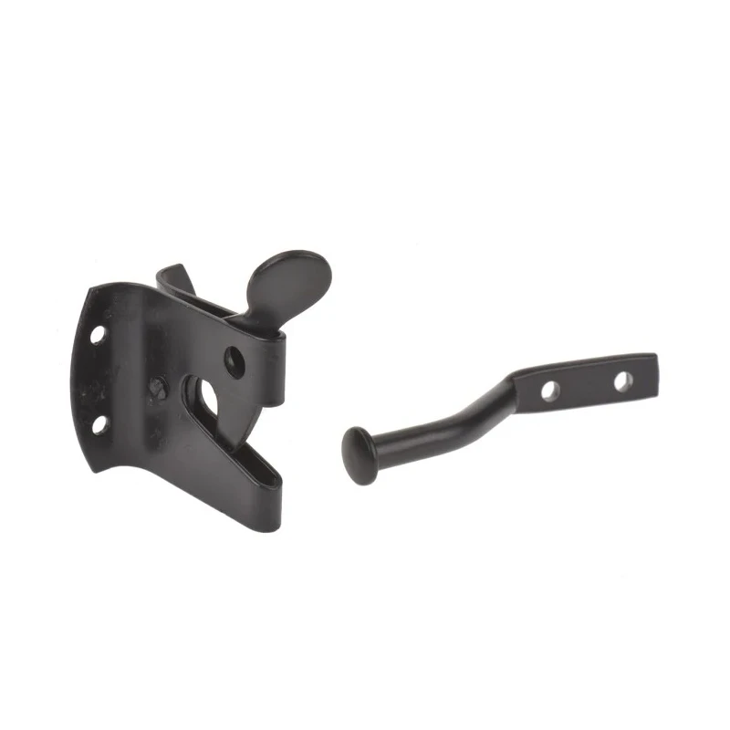 RS PRO Steel Lockable Gate Latch 110mm Length 51mm Width 49mm Depth Epoxy Powder Coated 894-6768