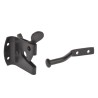 RS PRO Steel Lockable Gate Latch 110mm Length 51mm Width 49mm Depth Epoxy Powder Coated 894-6768