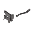 RS PRO Steel Lockable Gate Latch 110mm Length 51mm Width 49mm Depth Epoxy Powder Coated 894-6768