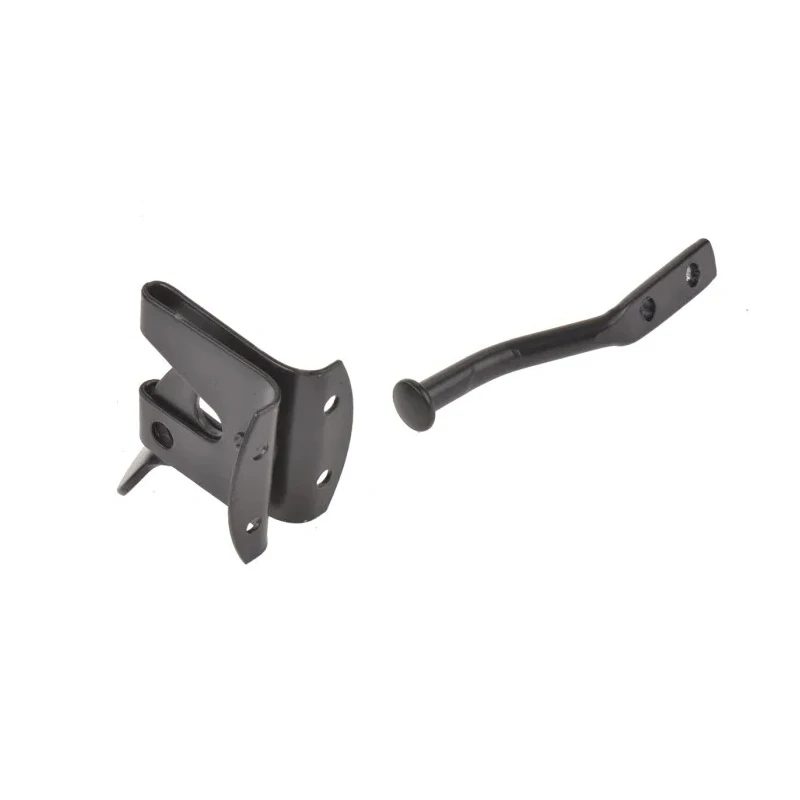 RS PRO Steel Lockable Gate Latch 110mm Length 51mm Width 49mm Depth Epoxy Powder Coated 894-6768