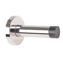 RS PRO Silver Stainless Steel Door Stop 80 mm Long 894-6907