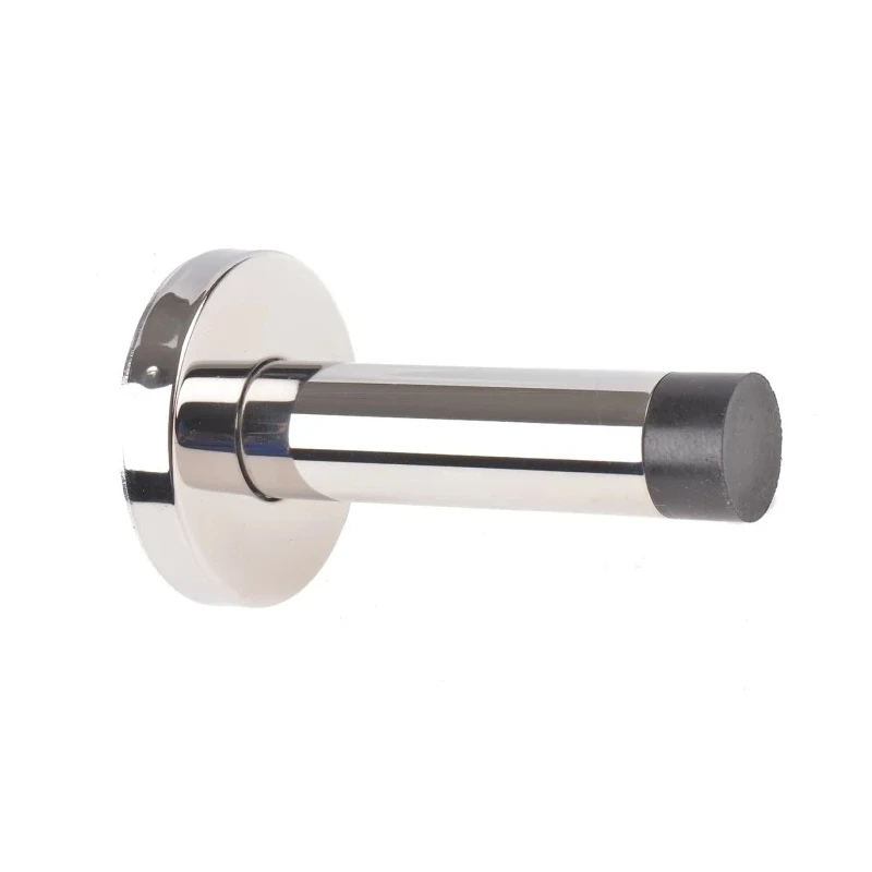 RS PRO Silver Stainless Steel Door Stop 80 mm Long 894-6907