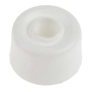 RS PRO White Polyvinyl Chloride Round Door Stop 32 mm Diameter 894-6929