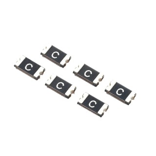 Littelfuse 0.75 A Resettable Fuse 8V DC Surface Mount 1206L Series 1206L075THYR
