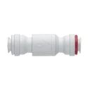 John Guest Acetal Copolymer Push-in Check Valve 1/4 in, 10 bar 1/4SCV