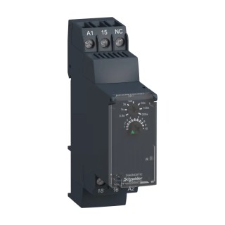 Schneider Electric Harmony Time Series DIN Rail Timer Relay 1-Contact, 24 V DC/AC, 240 V AC, 0.05 to 300 s RE22R1QCMU
