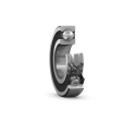 SKF Single Row Deep Groove Ball Bearing 30 mm ID, 55 mm OD, 13 mm Width, Sealed, Stainless Steel Balls W 6006-2RS1