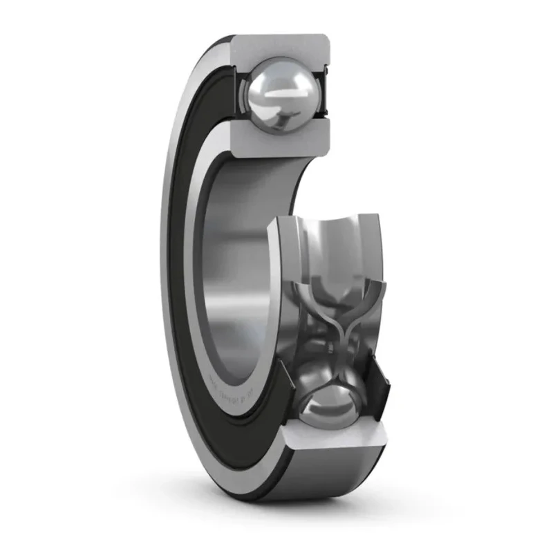 SKF Single Row Deep Groove Ball Bearing 25 mm ID, 52 mm OD, 15 mm Width, Stainless Steel Cage W 6205-2RS1