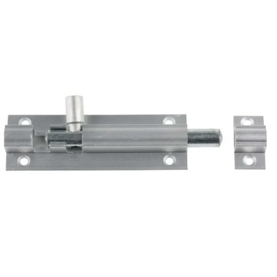 RS PRO Aluminium Satin Door Bolt 75 mm 893-8647