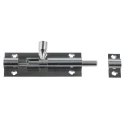 RS PRO Door Bolt Barrel Brass Chrome Finish 75mm 893-8663