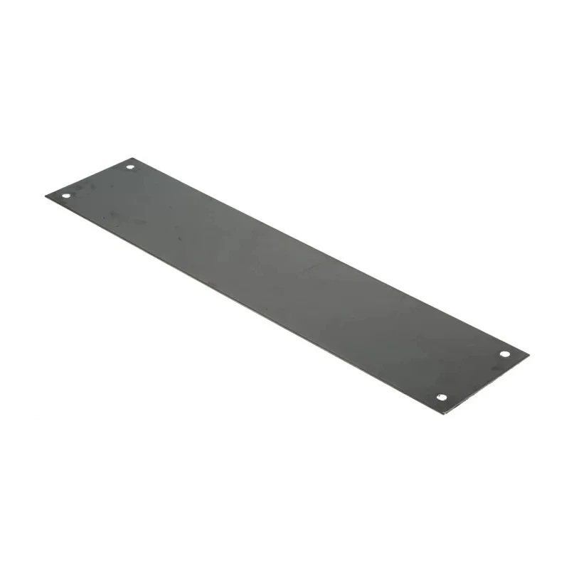 RS PRO Stainless Steel Screw Push Plate 330mm Length, 75mm Width 894-6939