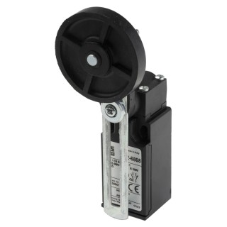 RS PRO Adjustable Roller Lever Limit Switch, 1 NO/1 NC, IP65, Fibreglass Reinforced Thermoplastic Housing, 400V AC, 10A IP65