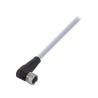 BALLUFF Female 4 way M8 Right Angle to Male 34 way Unterminated Sensor Actuator Cable BCC M324-0000-10-003-VX8434-020