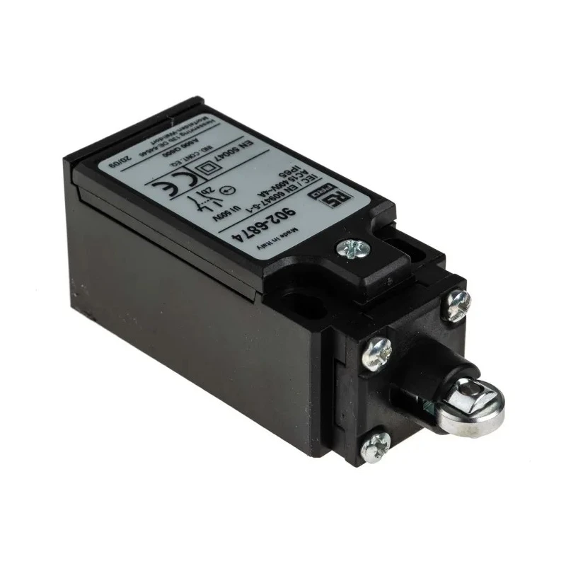 RS PRO Roller Plunger Limit Switch 1 NO/1 NC, IP65, Fibreglass Reinforced Thermoplastic Housing, 400V AC, 10A IP65