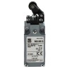 RS PRO Roller Lever Limit Switch 1 NO/1 NC Snap Action Zinc Alloy Housing IP66 400V AC 10A IP66