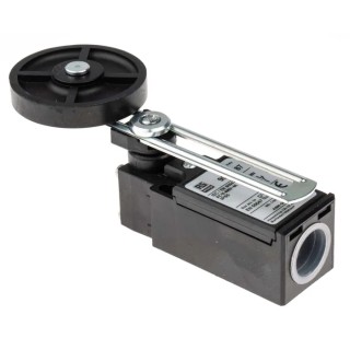 RS PRO Adjustable Roller Lever Limit Switch, 1 NO/1 NC, IP65, Fibreglass Reinforced Thermoplastic Housing, 400V AC, 10A IP65