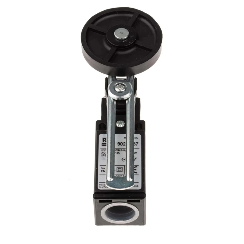 RS PRO Adjustable Roller Lever Limit Switch, 1 NO/1 NC, IP65, Fibreglass Reinforced Thermoplastic Housing, 400V AC, 10A IP65