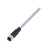BALLUFF Sensor Actuator Cable Female 4 Way Straight to Male/Female 34 Way Unterminated, 10 m BCC M415-0000-1A-003-VX8434-100
