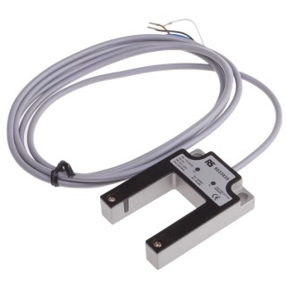 RS PRO Through Beam Photoelectric Sensor Fork Sensor 30 mm Detection Range NPN NO Output IP67 Protection 903-3939