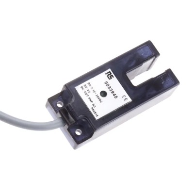 RS PRO Through Beam Photoelectric Sensor Fork Style 7 mm Detection Range PNP NC IP64 903-3945