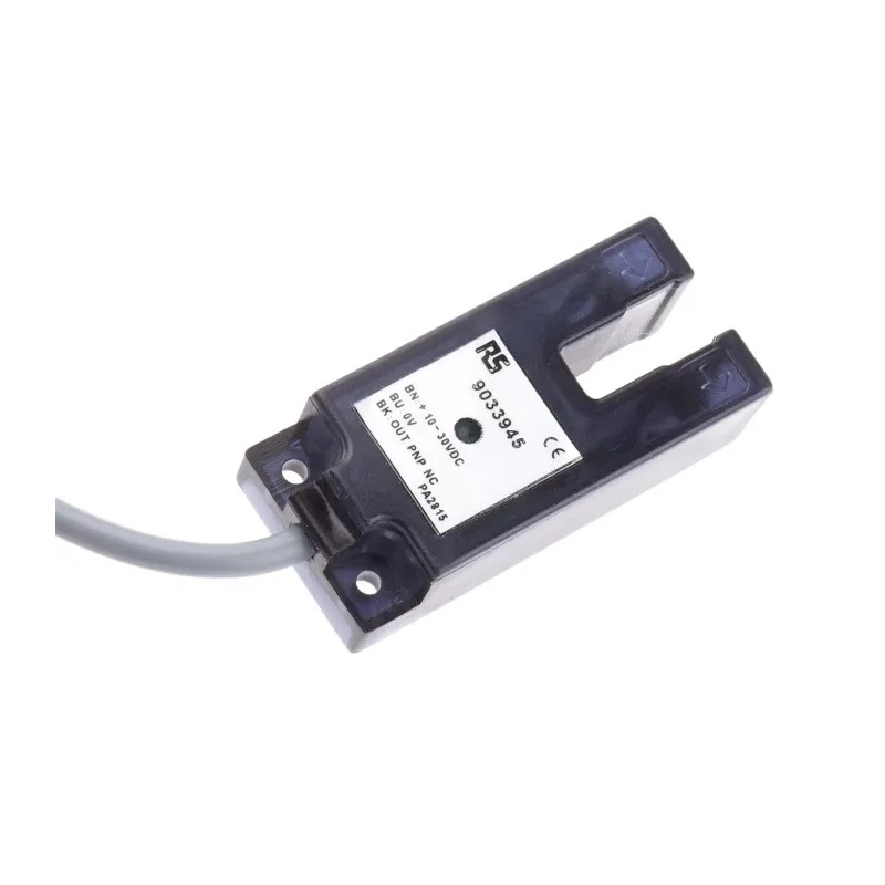 RS PRO Through Beam Photoelectric Sensor Fork Style 7 mm Detection Range PNP NC IP64 903-3945