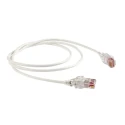 HellermannTyton Connectivity Ethernet Cable, White Low Smoke Zero Halogen Jacket, 1 m Length, Unshielded Unscreened Cat6