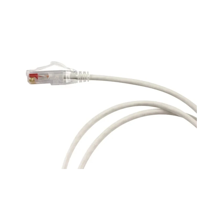 HellermannTyton Connectivity Ethernet Cable, White Low Smoke Zero Halogen Jacket, 1 m Length, Unshielded Unscreened Cat6