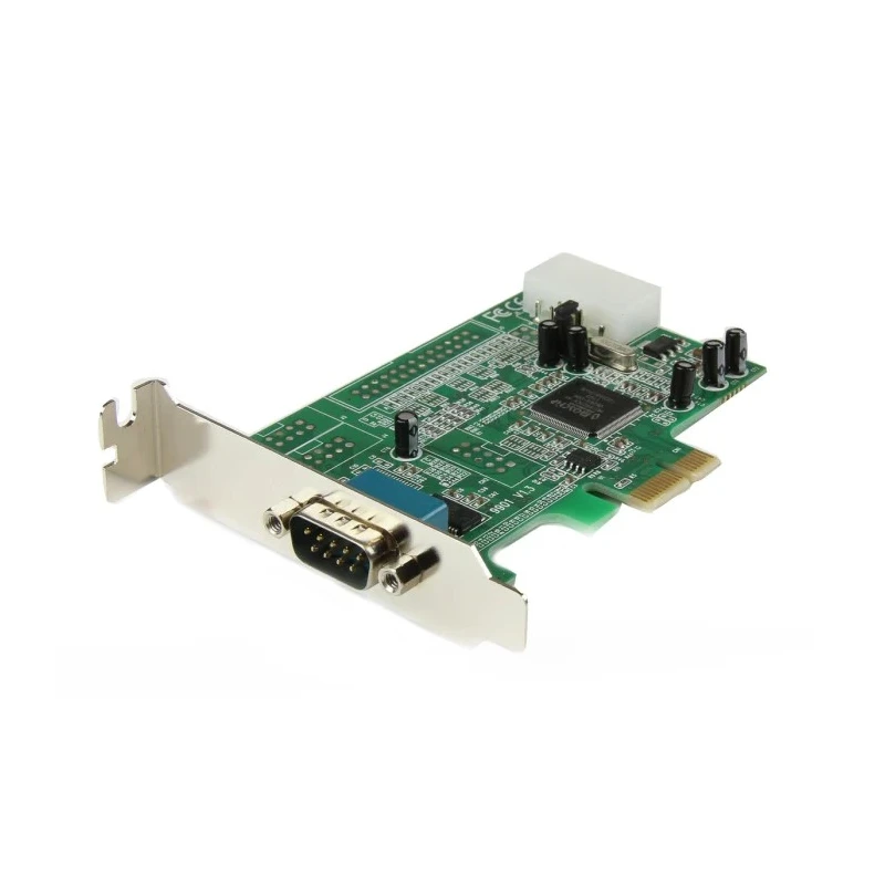 StarTech.com 3 Port PCIe RS232 Serial Card Native Single Chip Design 460.8kbps 