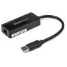StarTech.com USB 3.0 1000Mbps Network Speed USB Ethernet Adapter, 14.5 cm Cable, Black USB31000SPTB
