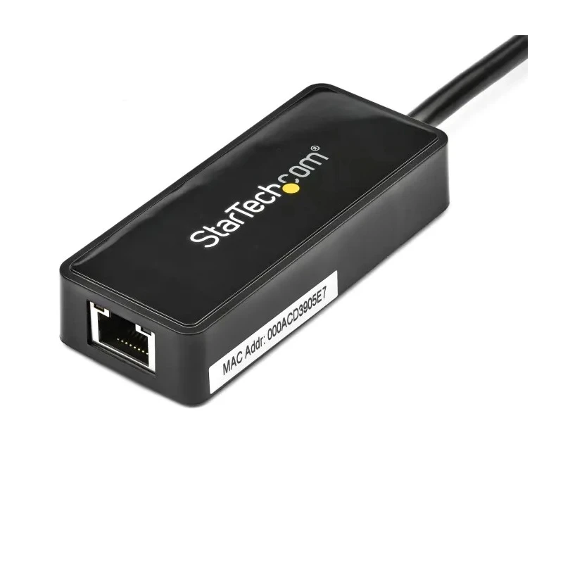 StarTech.com USB 3.0 1000Mbps Network Speed USB Ethernet Adapter, 14.5 cm Cable, Black USB31000SPTB