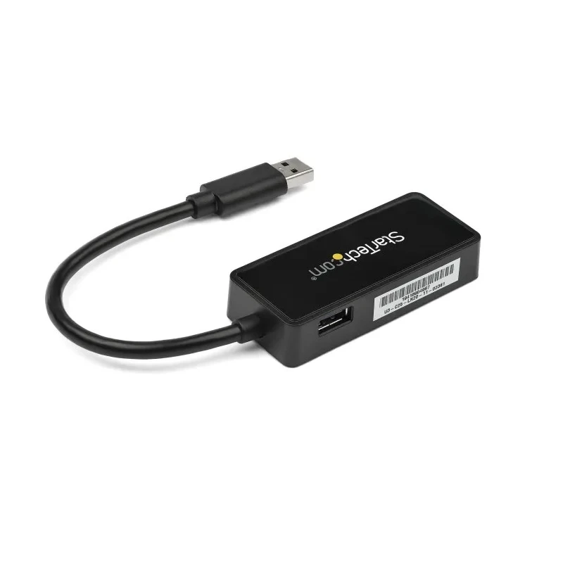 StarTech.com USB 3.0 1000Mbps Network Speed USB Ethernet Adapter, 14.5 cm Cable, Black USB31000SPTB
