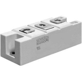 Semikron Danfoss High Voltage Diode Module 1600 V 150 A 3-Pin A-23 SKKD 162/16