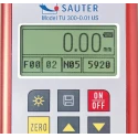 Sauter TU 80-0.01US Thickness Meter 0.75 mm - 80 mm ±0.005 % Accuracy, 0.01 mm Resolution, LCD Display