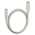 Jumo USB Cable Male Mini USB Type A to Male Mini USB Type B USB 2.0 White 3m 506252
