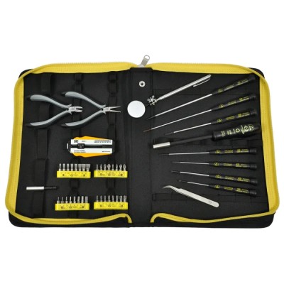 CK 46 Piece Engineer Tool Kit with Pouch VDE 1000V Approved T5956