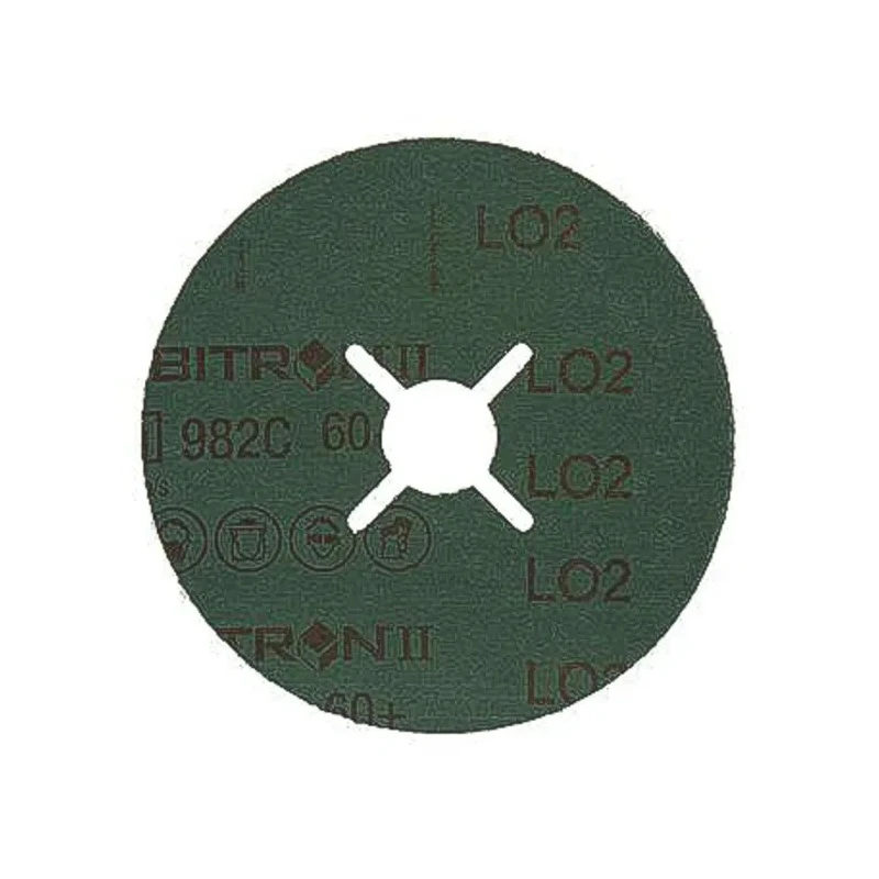 3M Ceramic Abrasive Disc Fibre Disc 115 mm Diameter P80 Grit 3M 982C diam 115, 80+