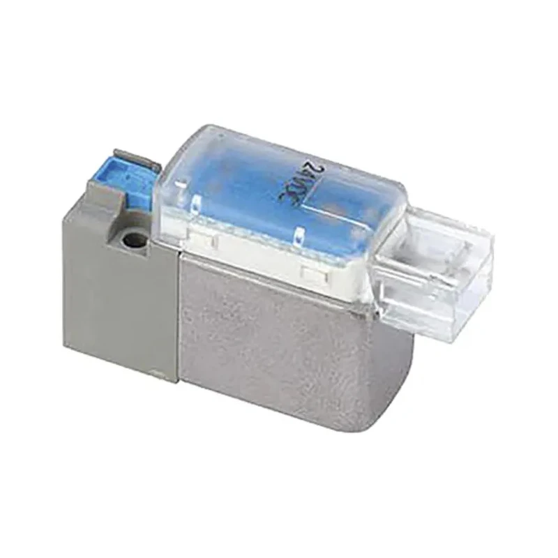SMC Pneumatic Solenoid Valve NC Solenoid/Spring 3-Port Manifold Mount Resin Body 24V dc VQ100