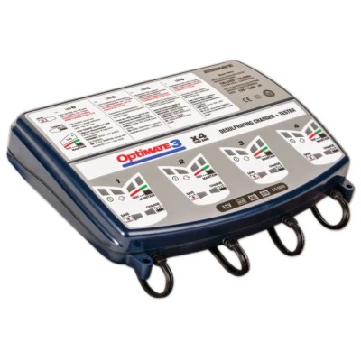 TecMate Automotive 12V Lead Acid Battery Charger 800mA Output with UK Plug TM454BS