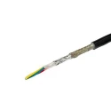 Belden Ha-Vis Etherail Shielded Screened Ethernet Cable 4 Core, Black, 100 m, Electron Beam Cross Linked Cat5e