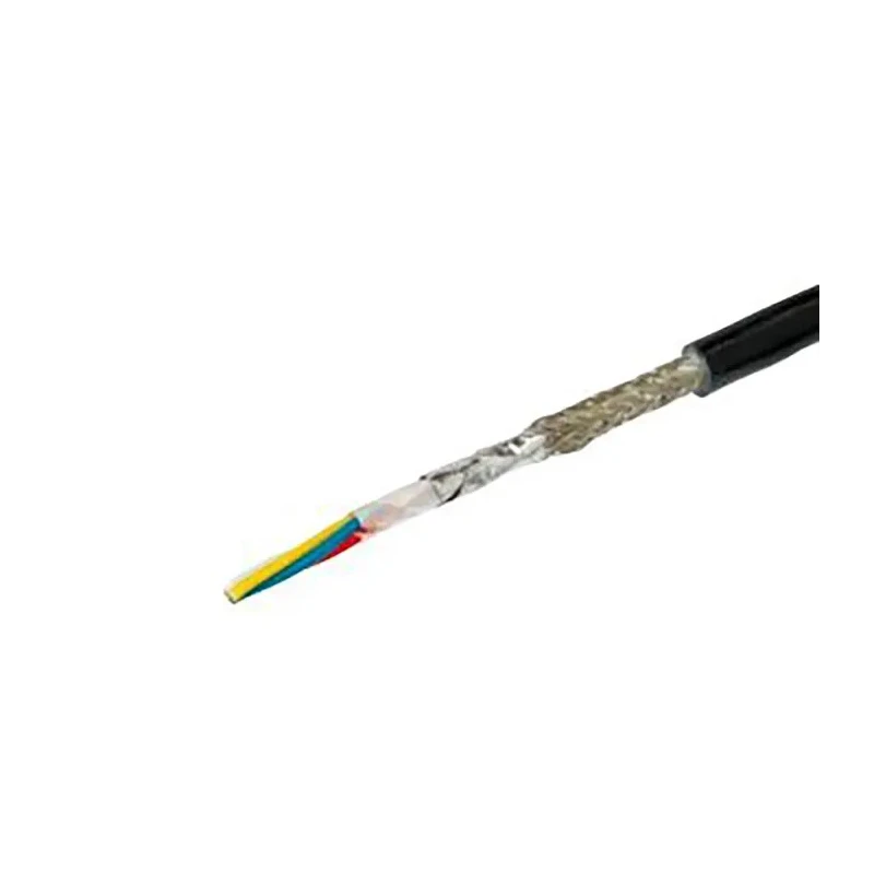 Belden Ha-Vis Etherail Shielded Screened Ethernet Cable 4 Core, Black, 100 m, Electron Beam Cross Linked Cat5e