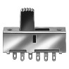 KNITTER-SWITCH PCB Slide Switch DPST On-On-On 300mA Brass MFS 231 P-POM