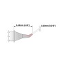 Thermaltronics 0.4 mm Bent Sharp 8.4 mm Soldering Iron Tip with 30° Angle for TMT-9000S-2, MX-5000, MX-5200, MX-500 M6SB275