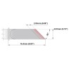 Thermaltronics 4.83 mm Straight Knife 16.4 mm Soldering Iron Tip M7K100