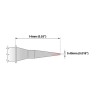 Thermaltronics 0.4 mm Straight Conical 14 mm Soldering Iron Tip for use with TMT-9000S-1, MX-5200, TMT-9000S-2 M8C300