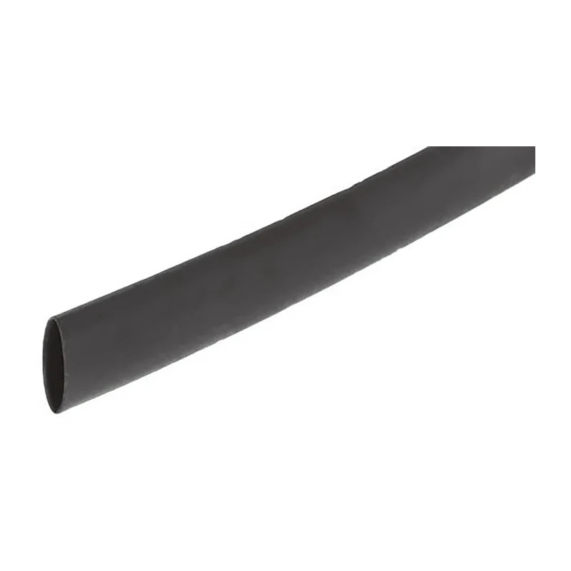HellermannTyton Heat Shrink Tubing Black Polyolefin 32 mm Sleeve Diameter x 1.2 m Length 4:1 Shrink Ratio TA42